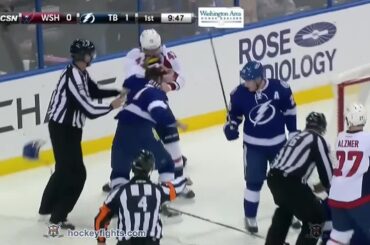 Tom Wilson vs Radko Gudas Nov 1, 2014