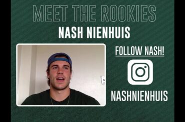 Nash Nienhuis | Meet the Rookies | Michigan State Hockey