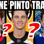 Shane Pinto Trade to Canucks or Bruins? NHL Trades Coming? Ottawa Senators Trade Rumours/NHL NEWS