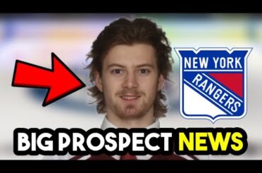 HUGE New York Rangers Brennan Othmann PROSPECT News!