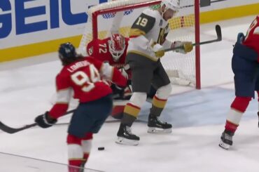 Sergei Bobrovsky saves Panthers after McNabb's shot in game 3 SCF (2023)