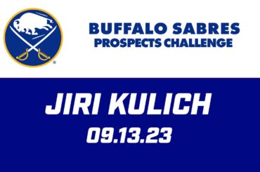 Jiri Kulich Sabres Prospects Challenge | 09.13.23