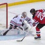 Blake Coleman springs out of penalty box to score on gorgeous move