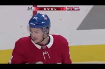 Charles Hudon 2nd Goal vs WSH 03-24-2018