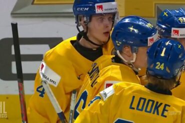 Lias Andersson 1G vs Slovakia | Jan 2 2017 | U20 World Juniors