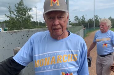 84 yr old an inspiration to NS Monarchs Baseball League