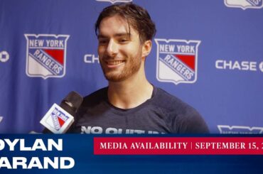 New York Rangers: Dylan Garand Postgame Interview | Sept. 15, 2023