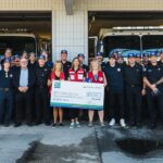 Canucks visit West Kelowna Fire Department