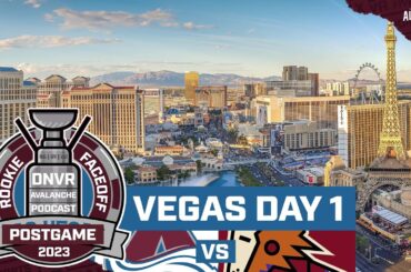 Sam Malinski wins Game 1 of the Rookie Faceoff for the Colorado Avalanche | DNVR Avalanche Podcast