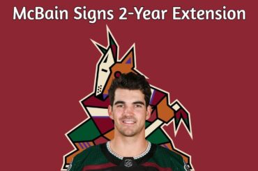 Jack McBain Signs 2-Year Contract Extension