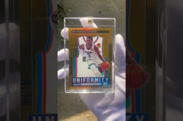 Shai Gilgeous Alexander true GOLD prizm 🏅