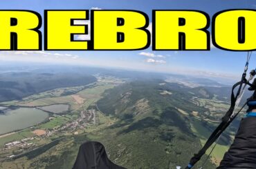 Paragliding Rebro, Slovensko - 63 km na Slovenském Lijaku (12.8.2023)