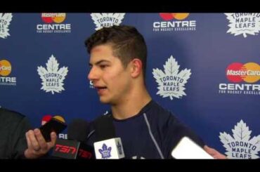 Maple Leafs Morning Skate: Connor Carrick - October 6, 2016