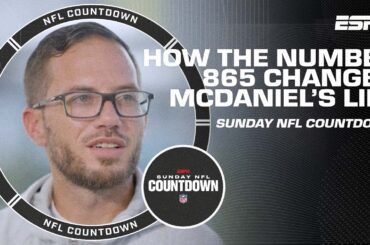 How the number 865 changed Mike McDaniel's life | NFL Countdown