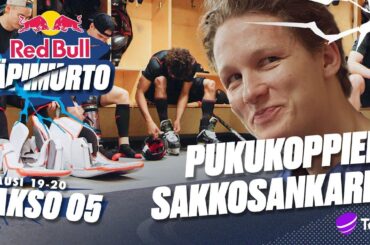 ANNA SAKKOA!! Pukukopit ja sakkokassat esittelyssä! - Red Bull Läpimurto - Jakso 5