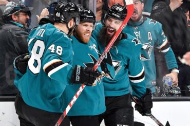 Joe Pavelski kicks off the Game 7 scoring in return to lineup