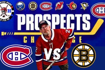 2023 Prospects Challenge Montreal Canadiens vs Boston Bruins
