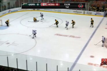 9/30/17 SCSU vs. Regina 1-0 Jack Poehling from Brodzinski
