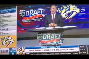 Nashville Predators Select Yaroslav Askarov 11th overall 2020 NHL DRAFT