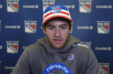 Kevin Rooney Feb 12 Pregame | New York Rangers