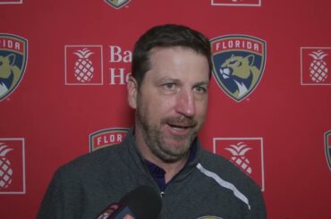 09/16/23: HC Geordie Kinnear Speaks After The Panthers Rookies Defeat Nashville 4-2