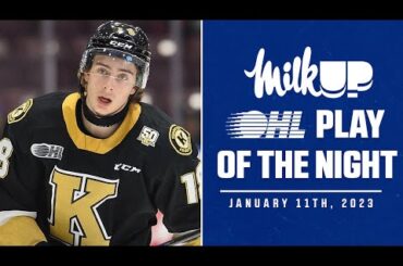 OHL Play of the Night Presented by MilkUP: Frasca's Fantastic Feed!