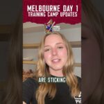 Logan Cooley, Clayton Keller and Arizona Coyotes arrive in Melbourne for Training Camp