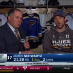 Jaden Schwartz on postseason pressure: "We're using that as energy"