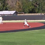 Peyton Miller - Thousand Oaks Trojans - Backhand Play at Shortstop - 11-13-2021