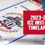 Florida Panthers 30th Anniversary Ice Install