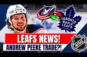 🚨💥 MAPLE LEAFS EYEING TRADE WITH COLUMBUS BLUE JACKETS? NHL NEWS! TORONTO MAPLE LEAFS NEWS