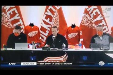 Detroit Red Wings Select William Wollinder 32nd Overall 2nd Round 2020 NHL DRAFT