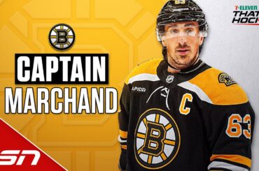 Bruins name Brad Marchand team captain