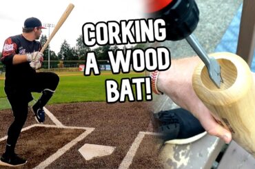 Hitting with a CORKED BAT | Wood Baseball Bat Reviews