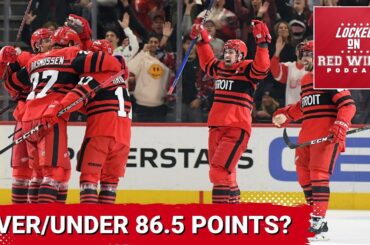 The Red Wings Over/Under Is Set at 86.5 Points -- Can They Hit the Over?