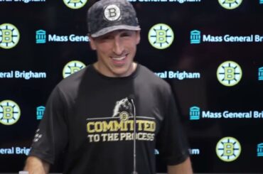 Brad Marchand on Being Named Bruins CAPTAIN