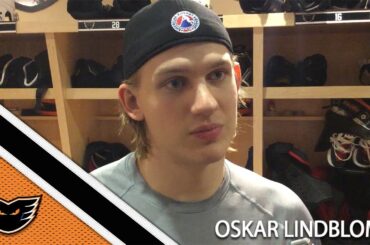 2017.12.6 Oskar Lindblom Post-Game