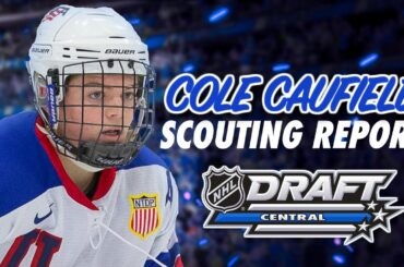 COLE CAUFIELD SCOUTING REPORT - 2019 NHL DRAFT TOP PROSPECT