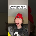 Brad Marchand Named Captain of Boston Bruins…