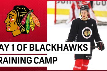 WATCH: Connor Bedard takes the ice for first day of Blackhawks Training Camp