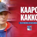 New York Rangers: Kaapo Kakko Media Availability | September 21, 2023