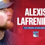 New York Rangers: Alexis Lafrenière Media Availability | September 21, 2023