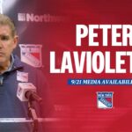 New York Rangers: Peter Laviolette Media Availability | September 21, 2023
