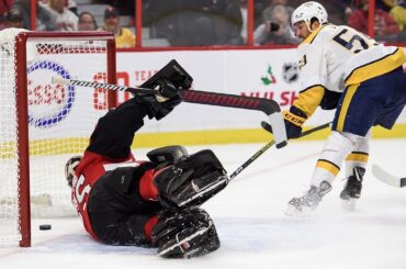 Josi dismantles Sens D for stunning goal