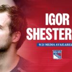 New York Rangers: Igor Shesterkin Media Availability | September 21, 2023