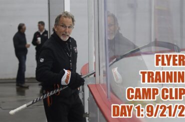 Philadelphia Flyers Training Camp Day 1 Clips 9/21/23 | John Tortorella Bag Skate No Pucks