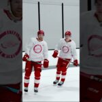 J.T. Compher at Detroit Red Wings Training Camp