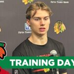 Seth Jones & Connor Bedard Speak After Day One of Blackhawks Training Camp | CHGO Blackhawks Podcast