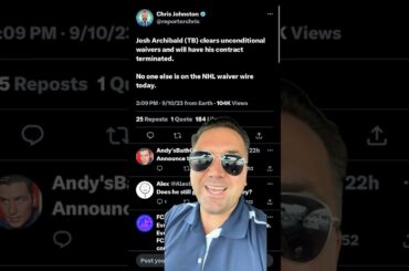 Josh Archibald is retiring from professional hockey to spend time with his family