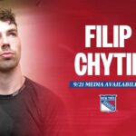 New York Rangers: Filip Chytil Media Availability | September 21, 2023